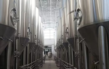5000L double wall conical Fermentation tank