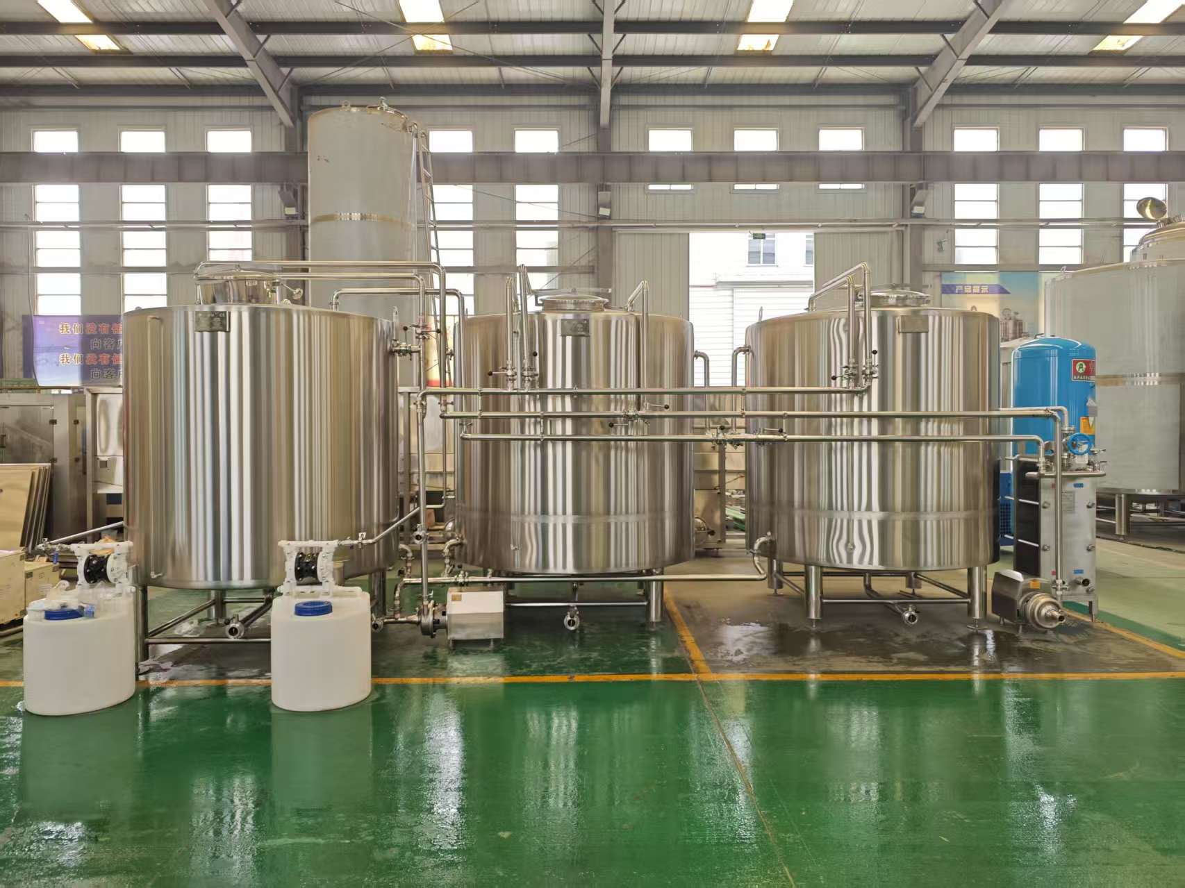 Professional industrial CIP cleaning system 50L 100L 2000L customized