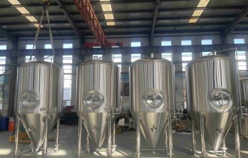 20BBL Beer Fermentation Tanks Jacket Cooling System Stable Fermentation