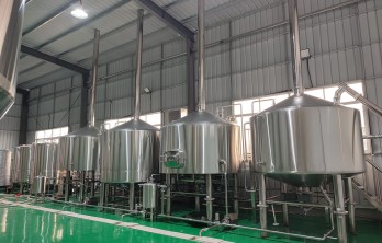 5000L Turnkey Brewery Equipment with 6000L fermentation tanks